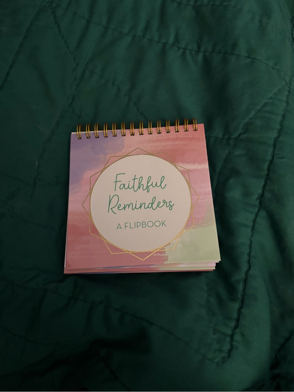 Faithful Reminders Pink Flipbook